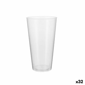 Lot de verres réutilisables Algon Plastique Transparent 10 Pièces 450 