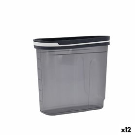 Boîte Quid City Avec couvercle Distributeur 1,8 L Gris Plastique (12 U