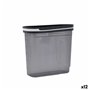 Boîte Quid City Avec couvercle Distributeur 1,8 L Gris Plastique (12 U