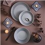 Assiette creuse Luminarc Cottage Gris verre 20 cm (24 Unités)