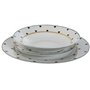 Service de Vaisselle Home ESPRIT Blanc Porcelaine 18 Pièces 27 x 27 x 