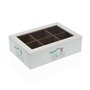 Boîte pour infusions Versa Bicyclette Bois 17 x 7 x 24 cm