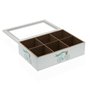 Boîte pour infusions Versa Bicyclette Bois 17 x 7 x 24 cm
