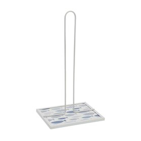Dérouleur de papier de cuisine Versa Poissons Métal Acier Bois MDF 16,