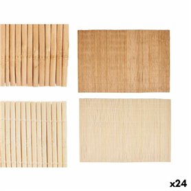 Dessous de plat 30 x 44 cm Bambou (24 Unités)