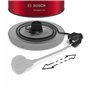 Bouilloire BOSCH TWK3P424 Rouge Rouge/Noir Acier inoxydable 2400 W 1,7