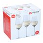Jeu de verres à vin Alpina Transparent 370 ml (6 Unités)