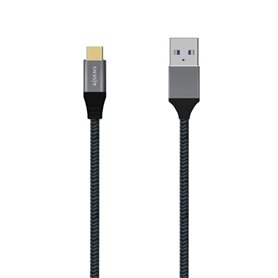 Câble USB-C vers USB Aisens A107-0631 Gris 1 m