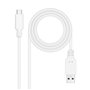 Câble USB-C vers USB NANOCABLE 10.01.4002-W Blanc 2 m