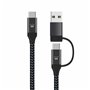 Câble de chargement USB Ewent EW9918 Noir 1 m