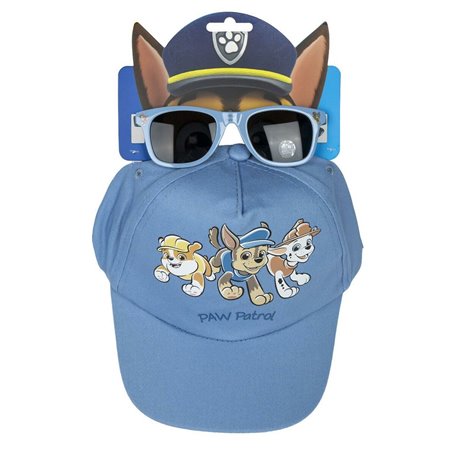 Ensemble casquette et lunettes de soleil The Paw Patrol 2 Pièces Bleu 