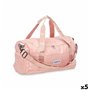 Sac de Voyage Rose 46 x 25 x 28 cm (5 Unités)