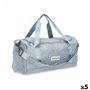 Sac de Voyage Gris 46 x 25 x 28 cm (5 Unités)