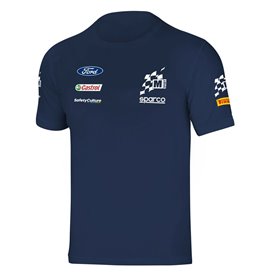 T shirt à manches courtes Sparco S013010MSBM4XL