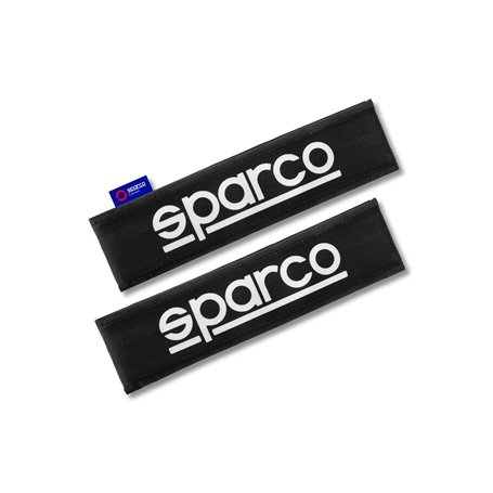 Coussinets de ceinture de sécurité Sparco SPC1209BK Noir