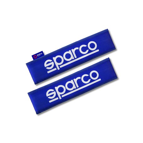 Coussinets de ceinture de sécurité Sparco SPC1209BL Bleu