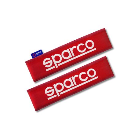 Coussinets de ceinture de sécurité Sparco SPC1209RD Rouge