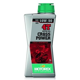 Huile de moteur pour Moto Motorex Cross Power 1 L 10w50