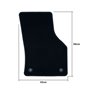 Tapis pour voitures OCC Motorsport OCCVW0062