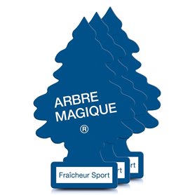 Désodorisant Pour Voiture Arbre Magique Sport Pin Orange (3 Unités)