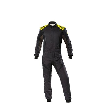 Combinaison Racing OMP FIRST EVO Noir/Jaune 50