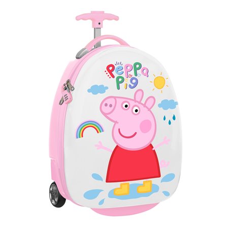 Trolley Peppa Pig peppa pig Enfant Rose Menthe 16'' 28 x 43 x 23 cm