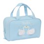 Trousse de Toilette Glow Lab Cisnes Bleu clair 31 x 14 x 19 cm