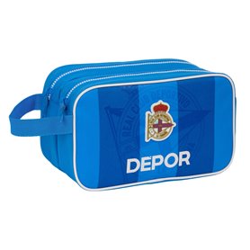 Trousse de Toilette R. C. Deportivo de La Coruña Bleu Sportif 26 x 15 
