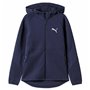 Sweat à capuche et fermeture éclair homme Puma Evostripe Full-Zip Blue