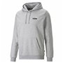 Sweat à capuche homme Puma  Ess+ 2 Col Small Log  Gris