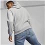 Sweat à capuche homme Puma  Ess+ 2 Col Small Log  Gris