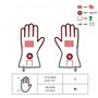 Gants de moto Glovii GDB Chauffé Noir Taille L