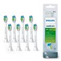 Tête de rechange Philips Paquete de 8 cabezales de cepillado sónicos e