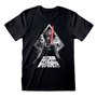 T shirt à manches courtes Star Wars Galaxy Portal Noir Unisexe