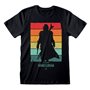 T shirt à manches courtes The Mandalorian Spectrum Noir Unisexe