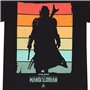 T shirt à manches courtes The Mandalorian Spectrum Noir Unisexe
