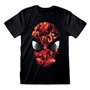 T shirt à manches courtes Spider-Man Character Roster Noir Unisexe