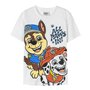 T shirt à manches courtes Enfant The Paw Patrol Blanc