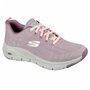 Chaussures de sport pour femme Skechers Arch Fit Comfy Wave Rose clair