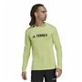 Chemise à manches longues homme Adidas Terrex Primeblue Trail Vert cit