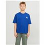 T shirt à manches courtes Enfant Jack & Jones Jorcole Back Print Bleu 