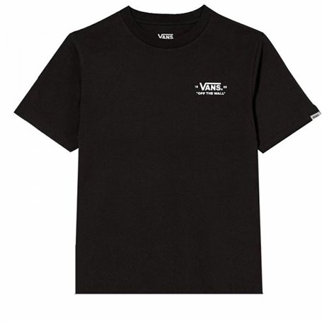 T shirt à manches courtes Enfant Vans Mini Scrip Noir