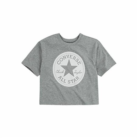 T shirt à manches courtes Converse  Chuck Patch Boxy Gris