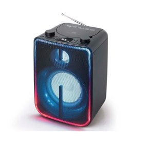 MUSE M-1810 Enceinte de fête Bluetooth DJ noire avec puissance de 60 W