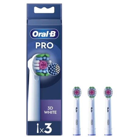 Oral-B Pro 3D White - Brossettes pour brosse à dents - 3 unités
