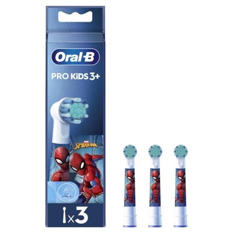 Brossettes Oral-B Pro Kids Spiderman - Pack de 3