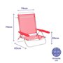 Chaise Pliante Marbueno Corail 63 x 76 x 78 cm