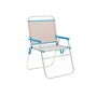 Chaise Pliante Marbueno Bleu Beige 52 x 80 x 56 cm