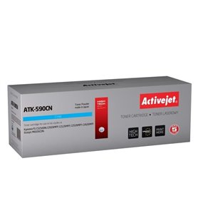 Activejet ATK-590CN Cartouche de toner Compatible Cyan 1 pièce(s)