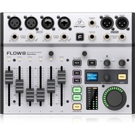 Behringer FLOW 8 Mixeur Numérique à 8 Canaux avec Contrôle Audio